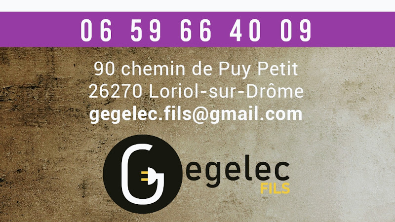 photo Gegelec Loriol-sur-drome