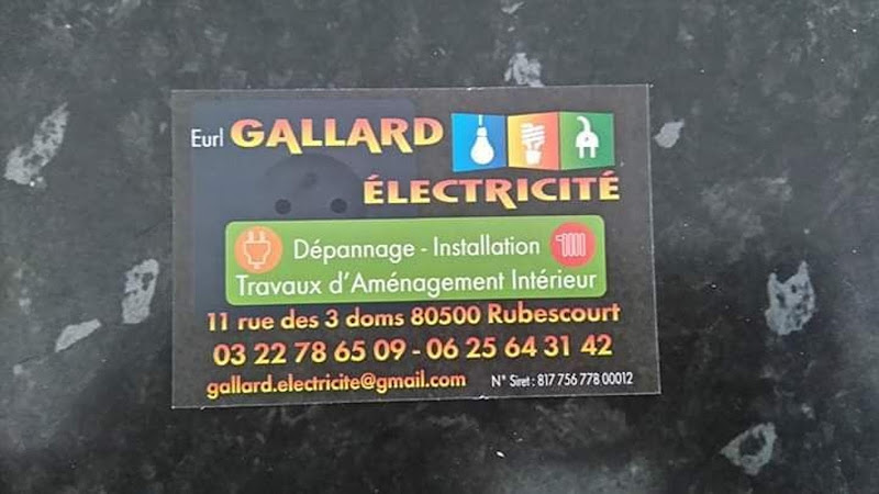 photo Eurl Gallard Electricite Royaucourt